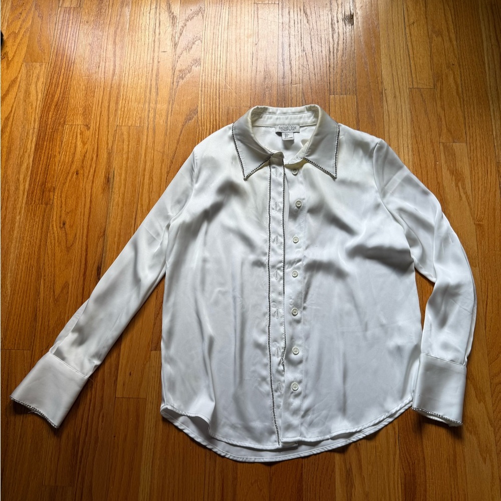 Embellished Button Up